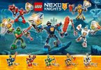 Instrucciones de Construcción - LEGO - NEXO KNIGHTS - 70365 - Axl con armadura de combate: Page 37