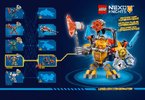 Instrucciones de Construcción - LEGO - NEXO KNIGHTS - 70365 - Axl con armadura de combate: Page 33