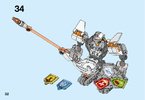 Instrucciones de Construcción - LEGO - NEXO KNIGHTS - 70366 - Lance con armadura de combate: Page 32