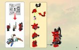 Instrucciones de Construcción - LEGO - NINJAGO - 70504 - El Garmatrón: Page 3