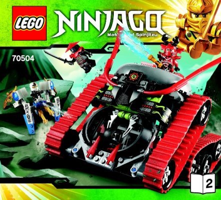 Instrucciones de Construcción - LEGO - NINJAGO - 70504 - El Garmatrón: Page 1