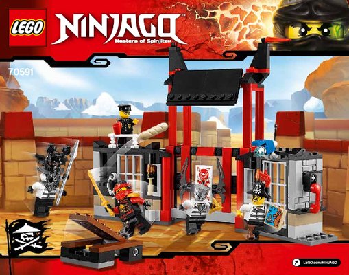 Instrucciones de Construcción - LEGO - NINJAGO - 70591 - Huida de la prisión Kryptarium: Page 1