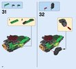 Instrucciones de Construcción - LEGO - NINJAGO - 70593 - Dragón NRG verde: Page 14