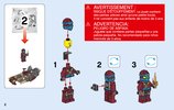 Instrucciones de Construcción - LEGO - NINJAGO - 70600 - Persecución en la moto ninja: Page 2