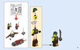 Instrucciones de Construcción - LEGO - NINJAGO - 70600 - Persecución en la moto ninja: Page 3