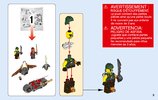 Instrucciones de Construcción - LEGO - NINJAGO - 70600 - Persecución en la moto ninja: Page 3