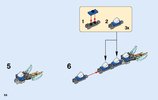 Instrucciones de Construcción - LEGO - NINJAGO - 70602 - Dragón elemental de Jay: Page 58