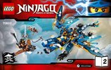 Instrucciones de Construcción - LEGO - NINJAGO - 70602 - Dragón elemental de Jay: Page 1