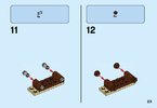 Instrucciones de Construcción - LEGO - THE LEGO NINJAGO MOVIE - 70606 - Área de entrenamiento de Spinjitzu: Page 23