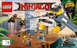 Instrucciones de Construcción - LEGO - THE LEGO NINJAGO MOVIE - 70609 - Bombardero-mantarraya: Page 1