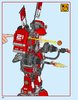 Instrucciones de Construcción - LEGO - THE LEGO NINJAGO MOVIE - 70615 - Robot del fuego: Page 152