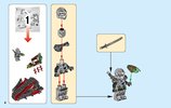 Instrucciones de Construcción - LEGO - NINJAGO - 70624 - Invasión de los Vermilliones: Page 4