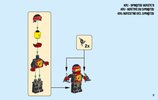 Instrucciones de Construcción - LEGO - 70633 - Kai - Spinjitzu Master: Page 3