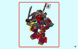 Instrucciones de Construcción - LEGO - 70665 - The Samurai Mech: Page 45