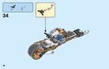 Instrucciones de Construcción - LEGO - 70667 - Kai's Blade Cycle & Zane's Snowmobile: Page 28