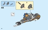 Instrucciones de Construcción - LEGO - 70667 - Kai's Blade Cycle & Zane's Snowmobile: Page 34