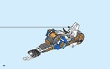 Instrucciones de Construcción - LEGO - 70667 - Kai's Blade Cycle & Zane's Snowmobile: Page 40