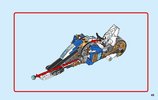 Instrucciones de Construcción - LEGO - 70667 - Kai's Blade Cycle & Zane's Snowmobile: Page 45