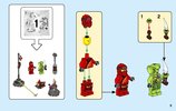 Instrucciones de Construcción - LEGO - 70667 - Kai's Blade Cycle & Zane's Snowmobile: Page 5