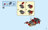 Instrucciones de Construcción - LEGO - 70667 - Kai's Blade Cycle & Zane's Snowmobile: Page 35