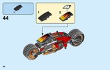 Instrucciones de Construcción - LEGO - 70667 - Kai's Blade Cycle & Zane's Snowmobile: Page 58