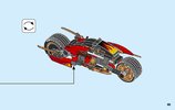 Instrucciones de Construcción - LEGO - 70667 - Kai's Blade Cycle & Zane's Snowmobile: Page 69