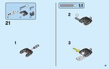 Instrucciones de Construcción - LEGO - 70667 - Kai's Blade Cycle & Zane's Snowmobile: Page 15