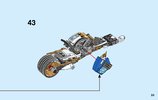 Instrucciones de Construcción - LEGO - 70667 - Kai's Blade Cycle & Zane's Snowmobile: Page 33