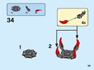 Instrucciones de Construcción - LEGO - 70684 - Spinjitzu Slam - Kai vs. Samurai: Page 39