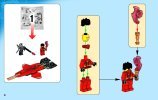 Instrucciones de Construcción - LEGO - NINJAGO - 70721 - El Caza de Kai: Page 4