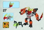 Instrucciones de Construcción - LEGO - BIONICLE - 70783 - Protector del Fuego: Page 25