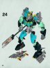 Instrucciones de Construcción - LEGO - BIONICLE - 70786 - Gali: Maestro del Agua: Page 24