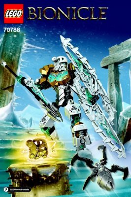 Instrucciones de Construcción - LEGO - BIONICLE - 70788 - Kopaka: Maestro del Hielo: Page 1