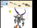 Instrucciones de Construcción - LEGO - BIONICLE - 70791 - Skull Warrior: Page 22