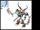 Instrucciones de Construcción - LEGO - BIONICLE - 70791 - Skull Warrior: Page 30