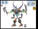 Instrucciones de Construcción - LEGO - BIONICLE - 70791 - Skull Warrior: Page 31