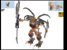 Instrucciones de Construcción - LEGO - BIONICLE - 70794 - Skull Scorpio: Page 64