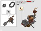 Instrucciones de Construcción - LEGO - 70834 - MetalBeard's Heavy Metal Motor Trike!: Page 48