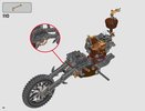 Instrucciones de Construcción - LEGO - 70834 - MetalBeard's Heavy Metal Motor Trike!: Page 60