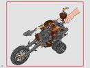 Instrucciones de Construcción - LEGO - 70834 - MetalBeard's Heavy Metal Motor Trike!: Page 82