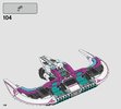 Instrucciones de Construcción - LEGO - 70849 - Wyld-Mayhem Star Fighter: Page 104