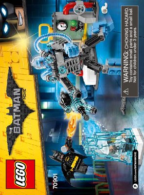 Instrucciones de Construcción - LEGO - THE LEGO BATMAN MOVIE - 70901 - Ataque gélido de Mr. Freeze™: Page 1