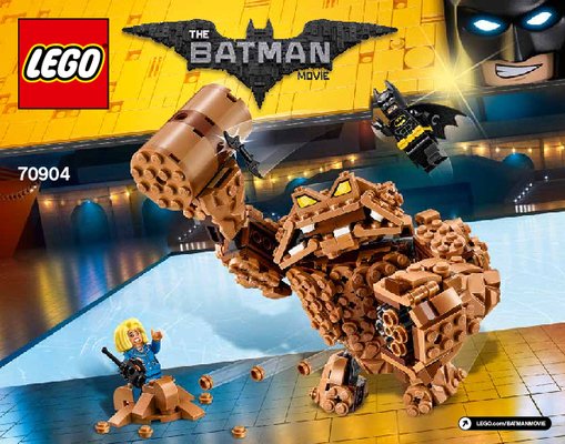 Instrucciones de Construcción - LEGO - THE LEGO BATMAN MOVIE - 70904 - Ataque cenagoso de Clayface™: Page 1