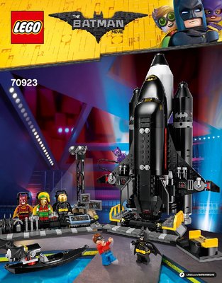 Instrucciones de Construcción - LEGO - 70923 - The Bat-Space Shuttle: Page 1