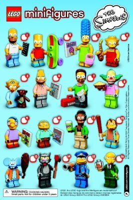 Instrucciones de Construcción - LEGO - The Simpsons - 71005 - LEGO® Minifigures - The Simpsons™ Series: Page 1