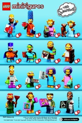 Instrucciones de Construcción - LEGO - The Simpsons - 71009 - LEGO® Minifigures: The Simpsons™, Edición 2: Page 1