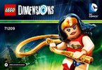 Instrucciones de Construcción - LEGO - 71209 - Wonder Woman™ Fun Pack: Page 1