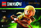 Instrucciones de Construcción - LEGO - 71219 - Legolas™ Fun Pack: Page 1