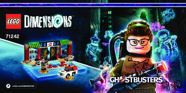 Instrucciones de Construcción - LEGO - DIMENSIONS - 71242 - Story Pack Ghostbusters™: Page 1