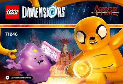 Instrucciones de Construcción - LEGO - DIMENSIONS - 71246 - Team Pack Adventure Time™: Page 1